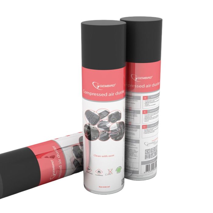 Air comprimé GEMBIRD CK-CAD-FL600-01 600 ml Spray Voiture 600 ml 1 Air comprimé GEMBIRD CK-CAD-FL600-01 600 ml Spray Voiture 600 ml 1