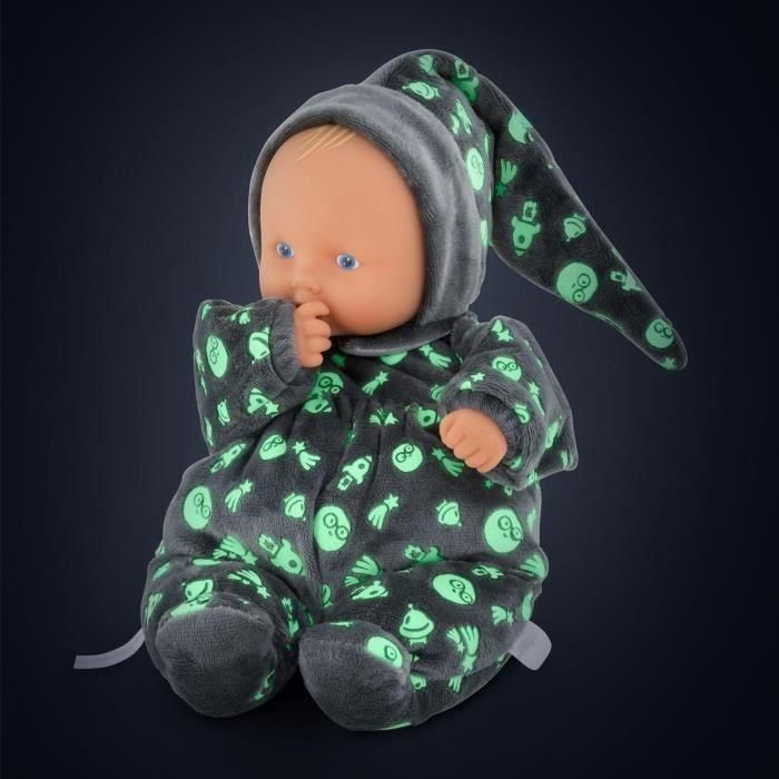 Mon Doudou COROLLE - Babipouce Brille dans la Nuit - 28 cm - senteur de vanille - des la naissance 4