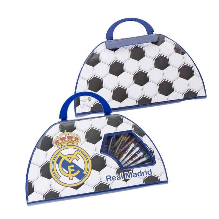 Kit de Dessin Real Madrid C.F. 41 x 58 x 3 cm 50 Pièces 4