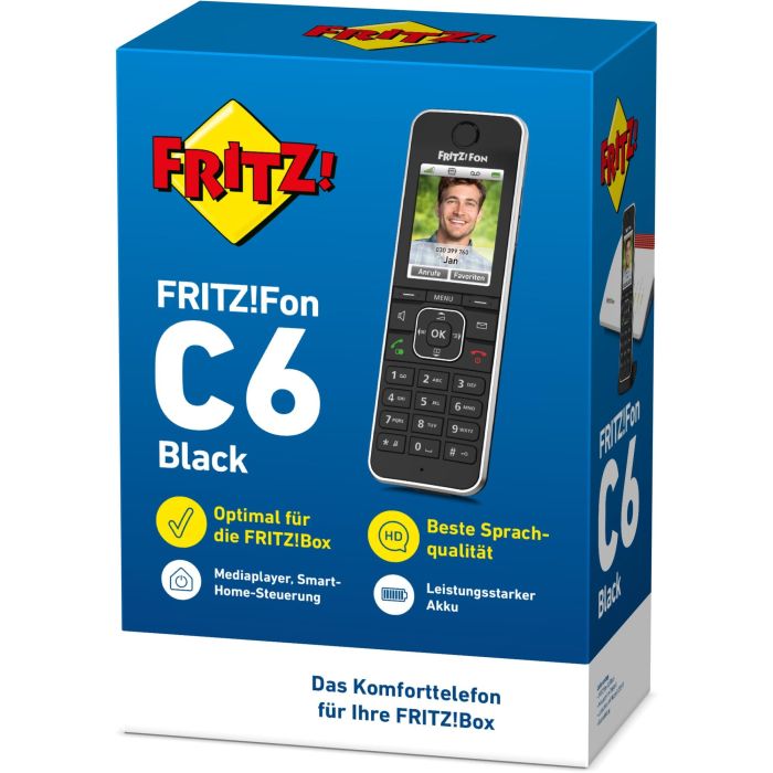 AVM FRITZ! Fon C6 schwarz 8