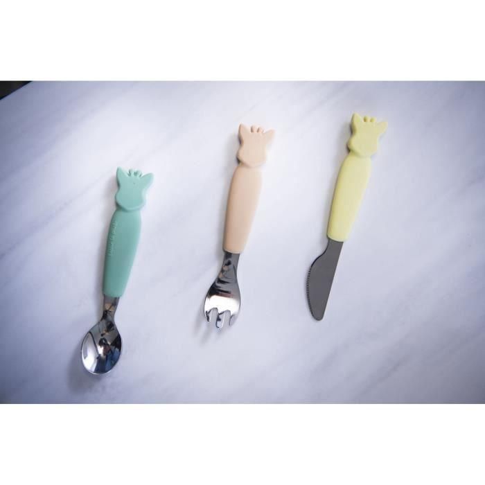 Couverts silicone VULLI - A partir de 6 mois 2 Couverts silicone VULLI - A partir de 6 mois 2