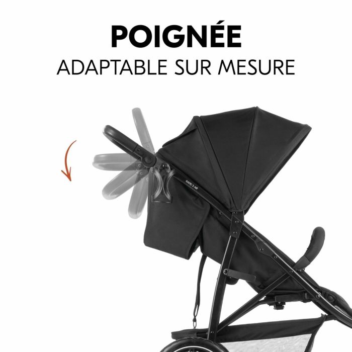 Poussette pour bébé Hauck Noir 9