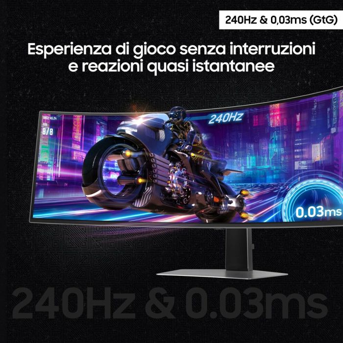 Écran Samsung Odyssey OLED G9 S49DG934SU 49" UltraWide Dual Quad HD 10