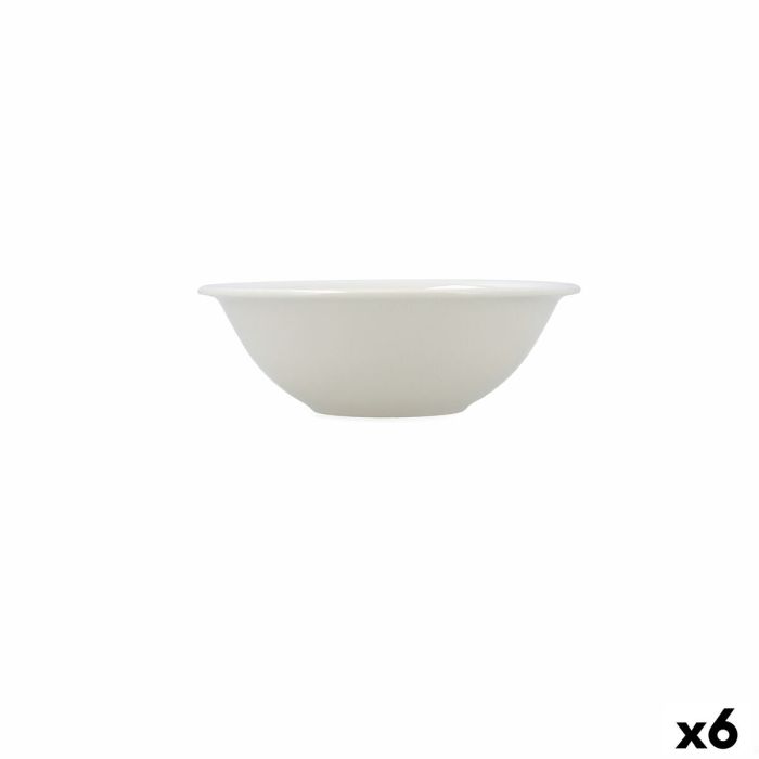 Bol pour Apéritifs Bidasoa Harmony Hydrozero Blanc Céramique (6 Unités)