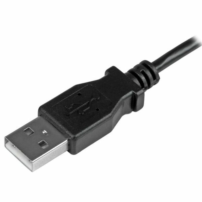 Câble USB Startech USBAUB50CMLA Noir 0,5 m 1