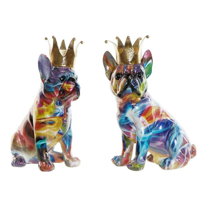 Figurine Décorative DKD Home Decor 18,5 x 11,5 x 23,5 cm Multicouleur Chien (2 Unités) 3 Figurine Décorative DKD Home Decor 18,5 x 11,5 x 23,5 cm Multicouleur Chien (2 Unités) 3