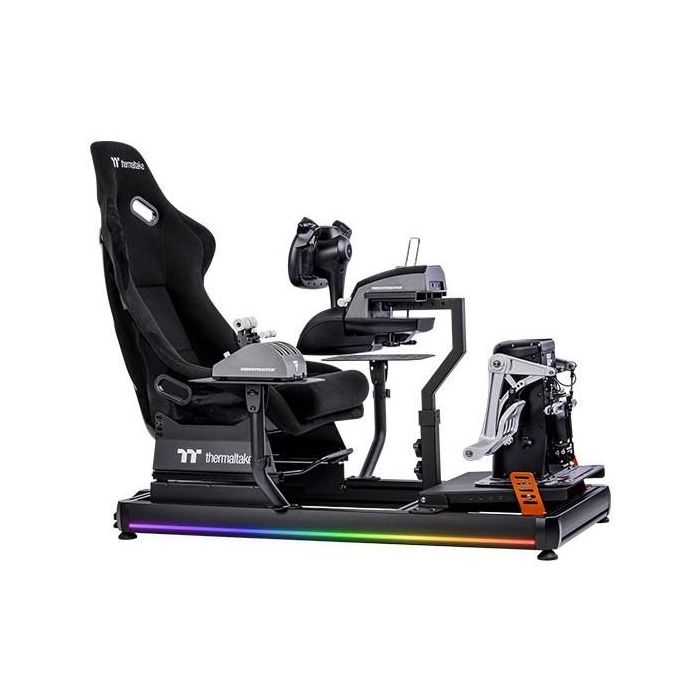 Thermaltake GF500 Flight Simulator Cockpit Black 3 Thermaltake GF500 Flight Simulator Cockpit Black 3
