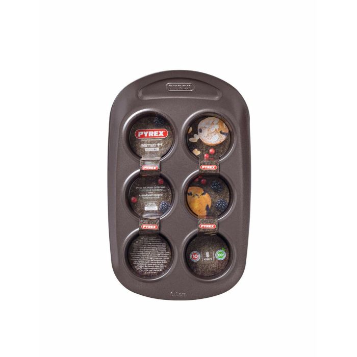 Moules à Muffins Pyrex Marron 11