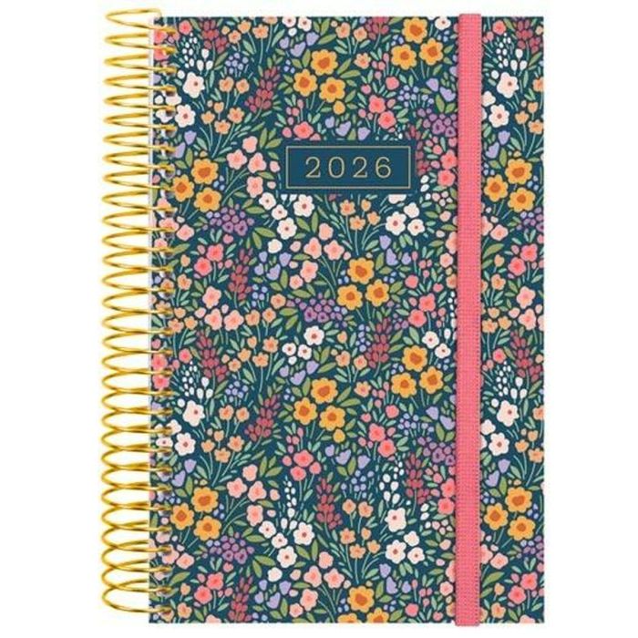 Agenda Finocam DESIGN COLLECTION Flora 11,7 x 18,1 cm 2026