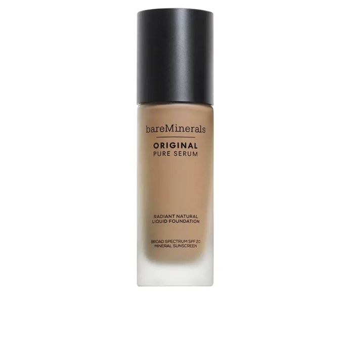 Base de maquillage liquide bareMinerals Original Pure Serum Medium Cool 3.5 Spf 20 30 ml