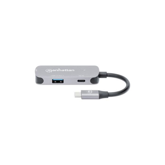 MANHATTAN USB-C auf HDMI 3-in-1 Docking-Konverter mit PD 6