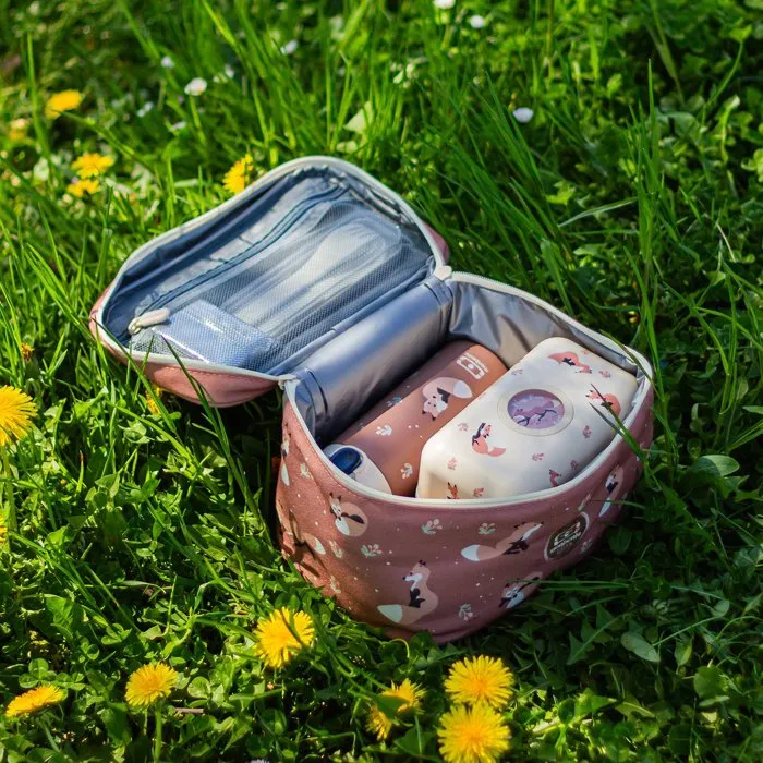 Monbento Sac repas isotherme enfant Frosty 5L motif Fox - Lunch box, transport et personnalisation prénom, poche intérieure zippée Monbento Sac repas isotherme enfant Frosty 5L motif Fox - Lunch box, transport et personnalisation prénom, poche intérieure zippée