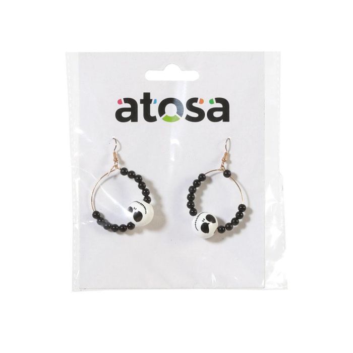 Boucles d'oreilles pendantes calavera pour Halloween et Jour des Morts - Accessoire de déguisement gothique, catrina ou squelette