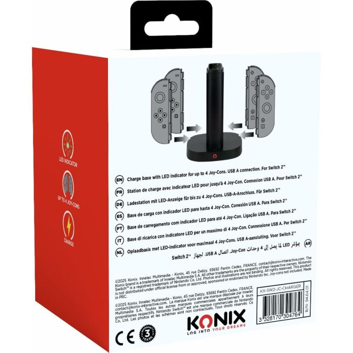 Support Pliable pour Télécommandes KONIX 6