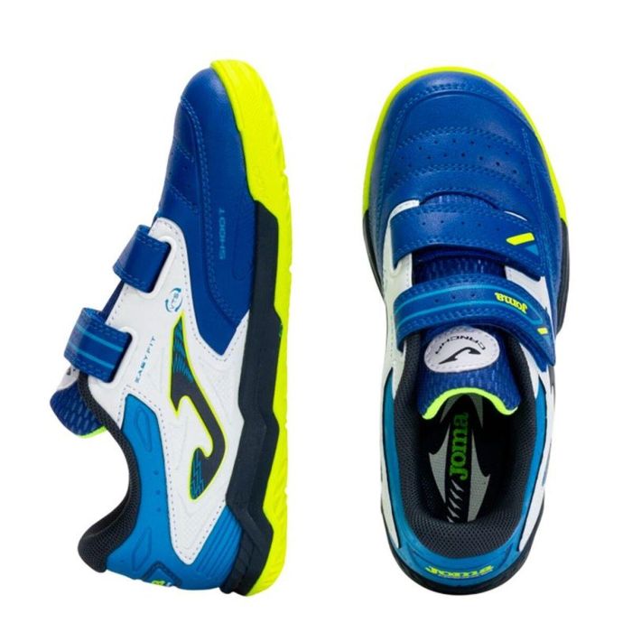 Chaussures de Futsal pour Enfants Joma Sport Cancha 2504 Bleu 30 2