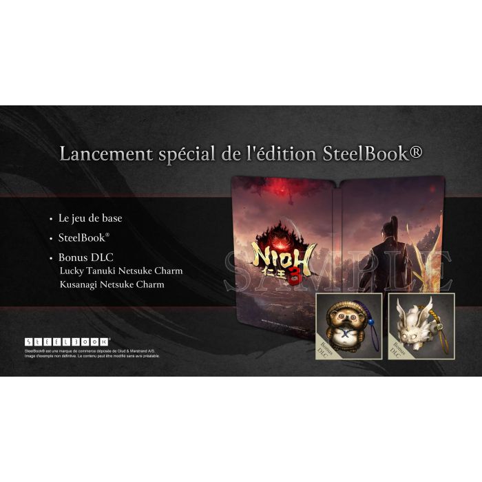 Koei Tecmo Nioh 3 - Steelbook Edition de Lancement - Jeu d'Action-RPG pour PlayStation 5 (PS5) - Aventure Historique avec Yokai Koei Tecmo Nioh 3 - Steelbook Edition de Lancement - Jeu d'Action-RPG pour PlayStation 5 (PS5) - Aventure Historique avec Yokai