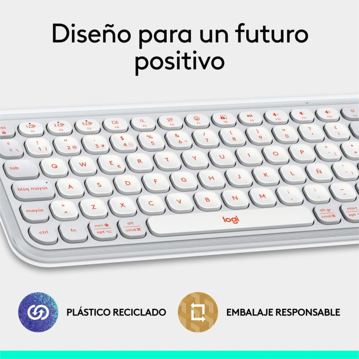 Clavier Logitech 920-013069 Blanc 22 Clavier Logitech 920-013069 Blanc 22