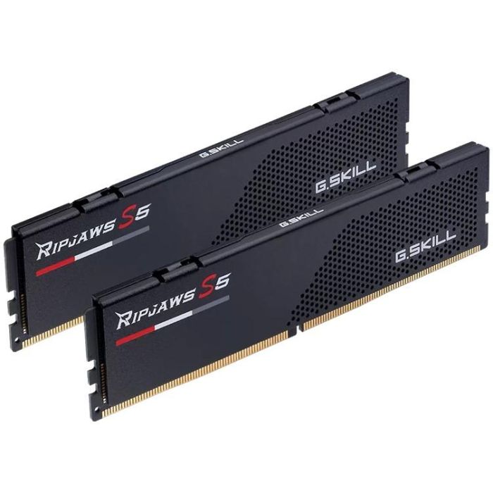 G.Skill Ripjaws S5 F5-6000J2836G16GX2-RS5K - Kit de RAM 32 Go (2x16 Go) DDR5 6000 MHz CL28 pour PC