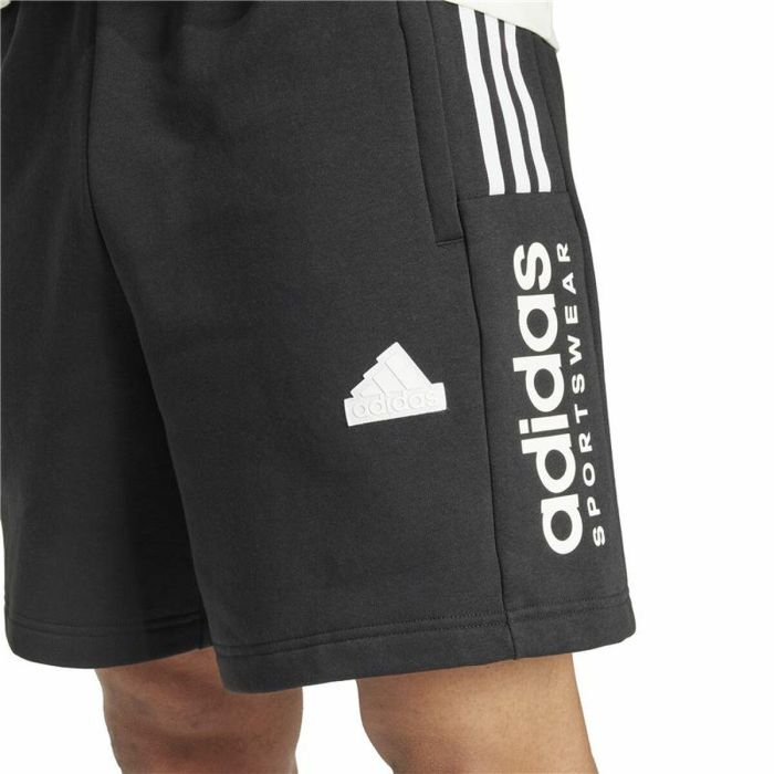 Short de Sport Adidas House Of Tiro Fleece Noir 1 Short de Sport Adidas House Of Tiro Fleece Noir 1