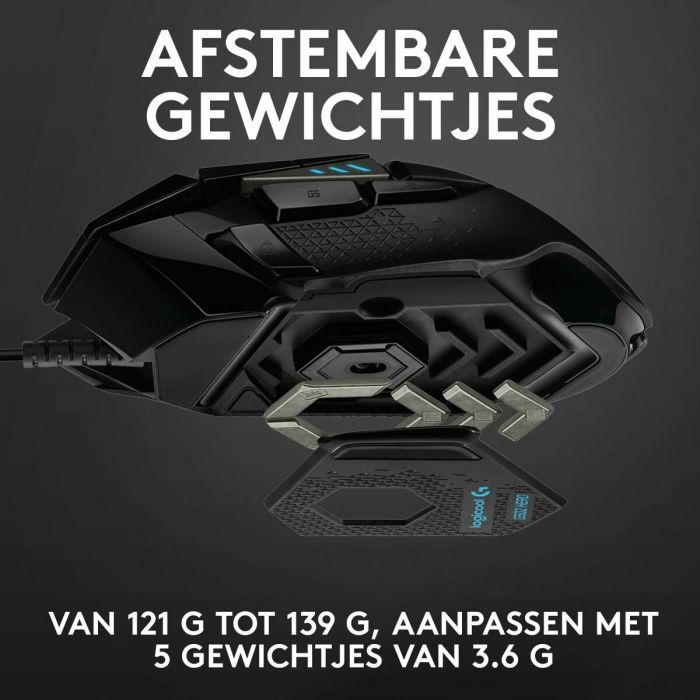 Souris Logitech 910-005471 Noir 16000 dpi 25600 dpi 7