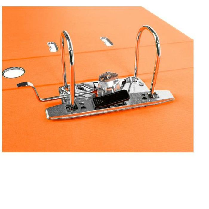 Reliure à anneaux Liderpapel AZ52 Jaune 1