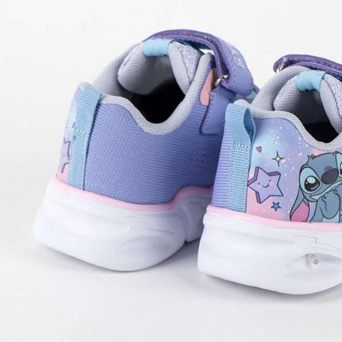 Chaussures de Sport pour Enfants Stitch Lila 1