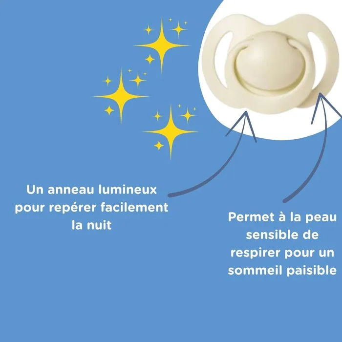 Nuby Lot de 5 Tétines Orthodontiques pour Bébé en Silicone - Âge : 6 à 18 Mois - Multicolore - Confort et Développement Buccal