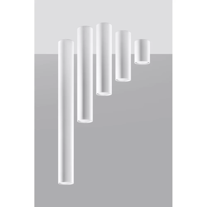 SOL Lampe de Plafond LAGOS 10 SOL-SL.0996 Design Industriel Acier pour Salon Chambre Hall 4