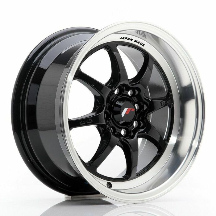 Japan Racing Roue TFII157143073GB 15''X7,5 Et 30 4x100 4x108 Noir