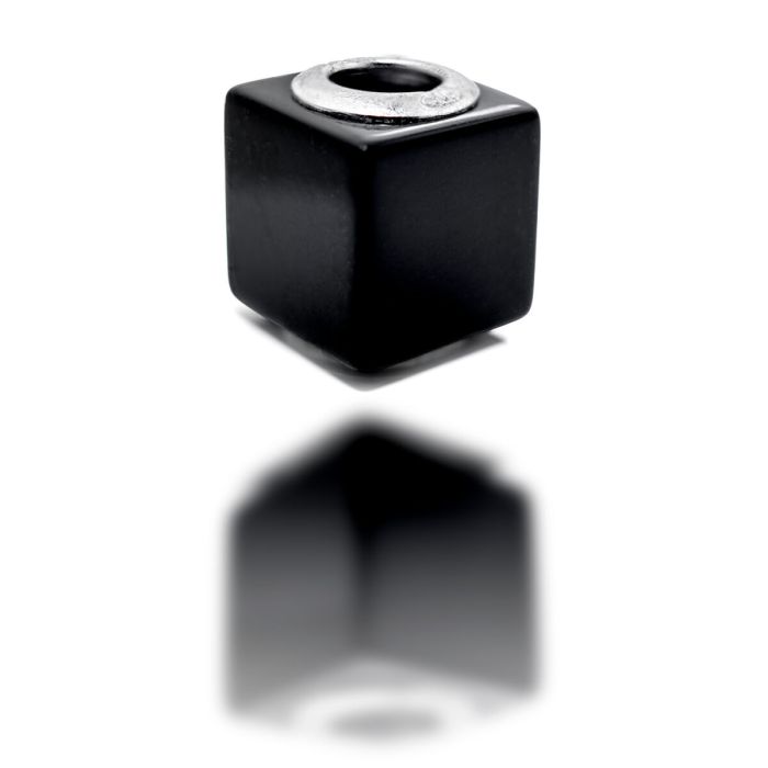 Perle de verre Femme Viceroy VMM0206-05 Noir 1 cm 1