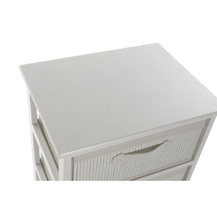 Caisson à Tiroirs DKD Home Decor Blanc Bambou Bois de paulownia 42 x 32 x 98 cm 4 Caisson à Tiroirs DKD Home Decor Blanc Bambou Bois de paulownia 42 x 32 x 98 cm 4