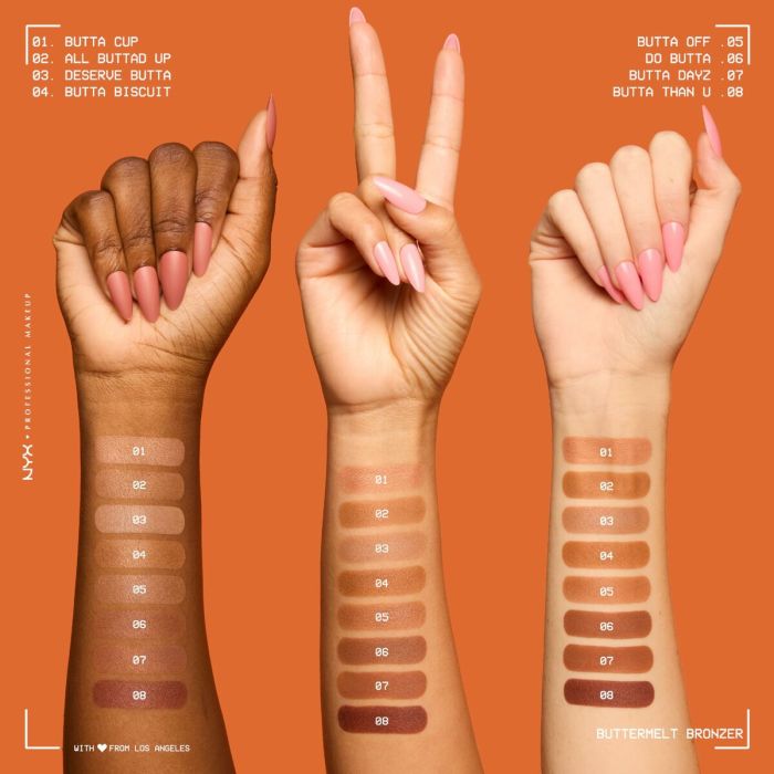 Set de Maquillage NYX BUTTERMELT BRONZER 7 Set de Maquillage NYX BUTTERMELT BRONZER 7