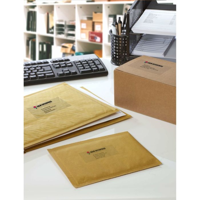 Étiquettes adhésives Avery 99,1 x 67,7 mm Transparent 2