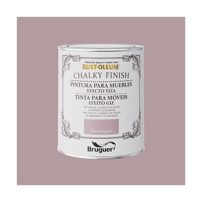 Peinture Bruguer Rust-oleum Chalky Finish 5733892 Meubles 750 ml Rose Musquée 1 Peinture Bruguer Rust-oleum Chalky Finish 5733892 Meubles 750 ml Rose Musquée 1