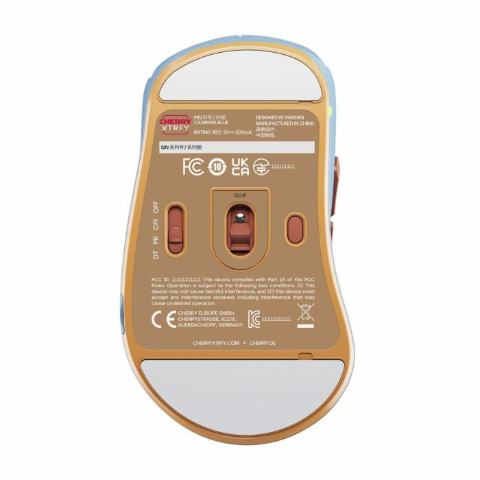 CHERRY XTRFY M64 Wireless. Blue Wireless Maus 6