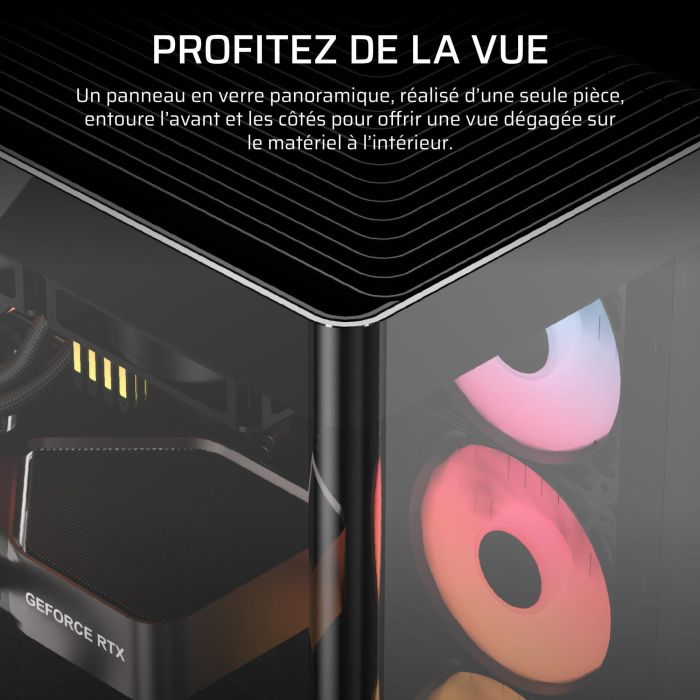 Boitier PC - CORSAIR - FRAME 4500X RS-R ARGB Tempered Glass Mid-Tower - 2 radiateurs - Noir 2