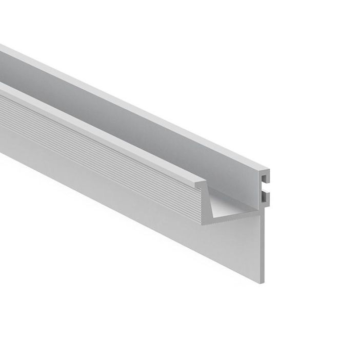 Perfil Tirador Aluminio Calas 30B 2,60 Plata Mate Herrajes Alk 0 Perfil Tirador Aluminio Calas 30B 2,60 Plata Mate Herrajes Alk 0