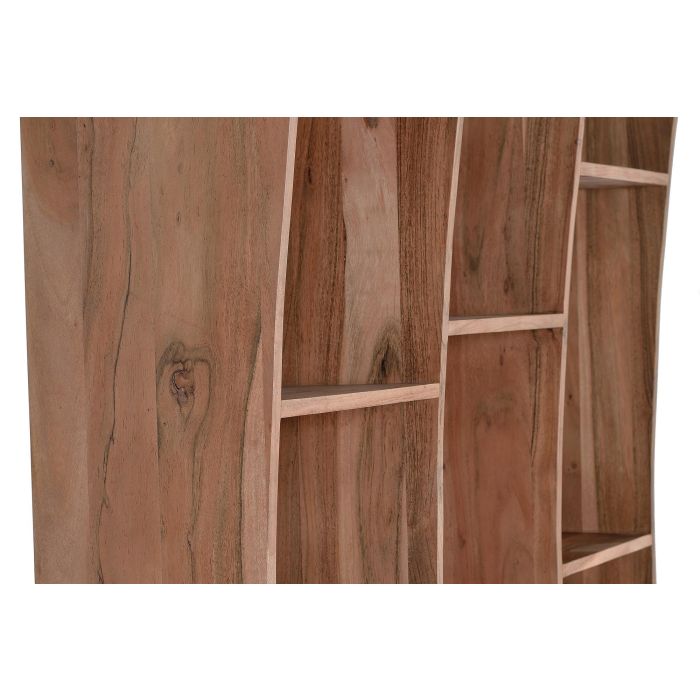GINER Y COLOMER Bibliothèque en Bois d'Acacia Naturelle - 200 cm de Haut x 120 cm de Large - Meuble à Assembler avec Grand Espace de Rangement 4 GINER Y COLOMER Bibliothèque en Bois d'Acacia Naturelle - 200 cm de Haut x 120 cm de Large - Meuble à Assembler avec Grand Espace de Rangement 4