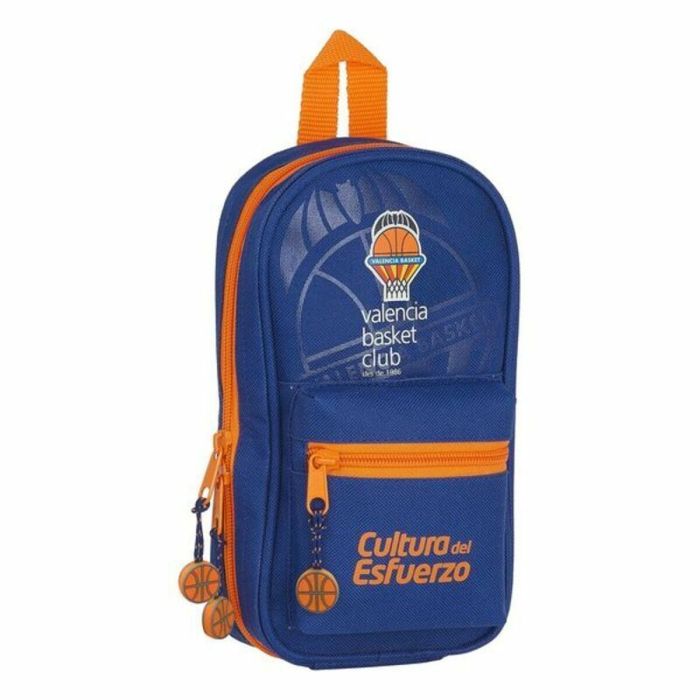 Plumier sac à dos Valencia Basket M847 Bleu Orange 12 x 23 x 5 cm 0 Plumier sac à dos Valencia Basket M847 Bleu Orange 12 x 23 x 5 cm 0