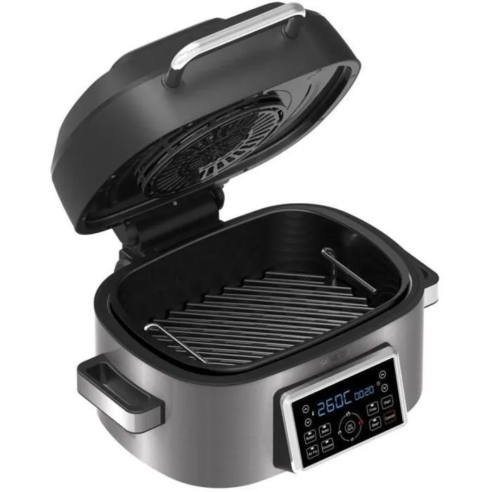 Sencor SBG 8900SS Friteuse sans huile Airfryer et Grill 6L 1660W 7 programmes Température 40-265°C