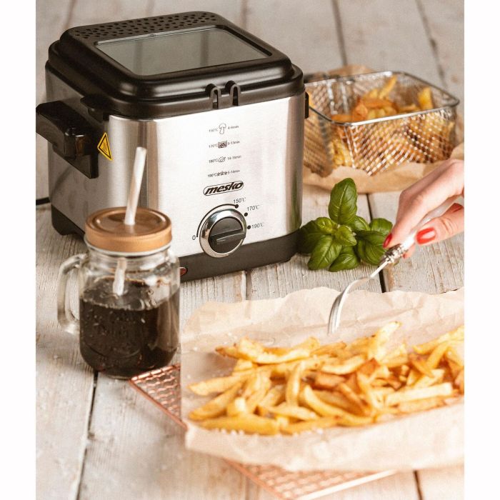 Friteuse Mesko MS 4910 Argenté 900 W 1,5 L 19