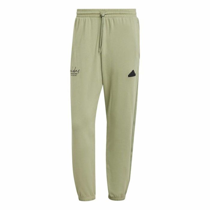 Pantalon de sport long Adidas Brand Love French Terry Vert Homme 0 Pantalon de sport long Adidas Brand Love French Terry Vert Homme 0