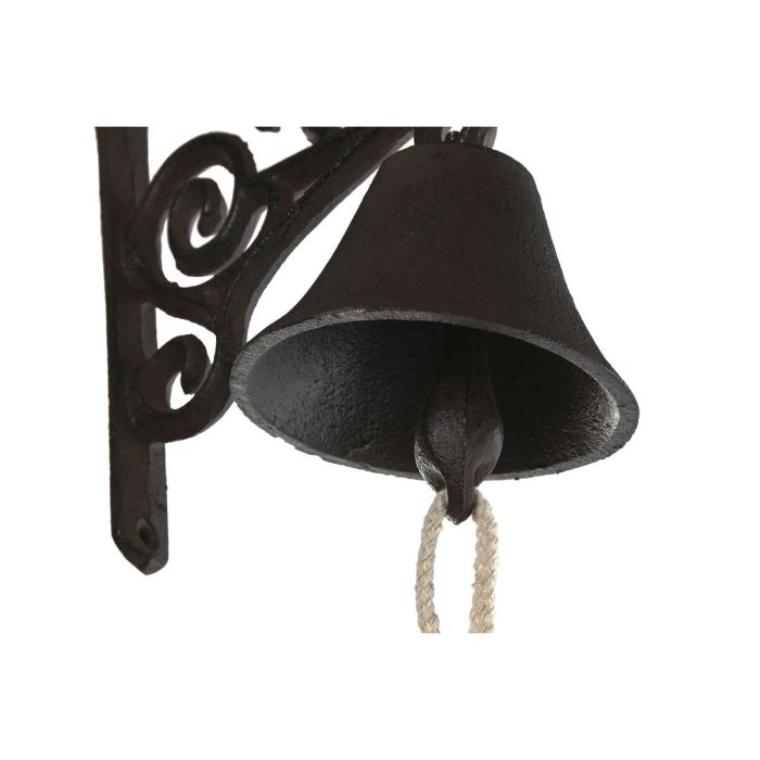 Cloche Home ESPRIT Marron Noir Fer 16,5 x 10 x 21 cm 1