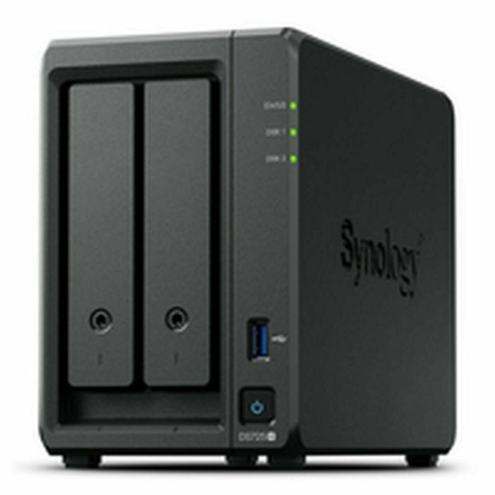 Stockage en Réseau NAS Synology DS725+ Noir AMD Ryzen R1600 6