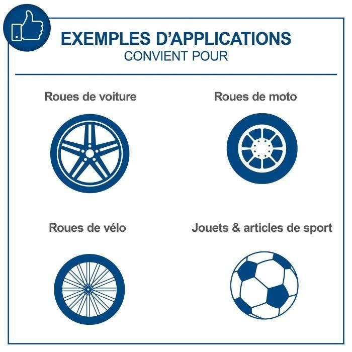 gonfleur electrique compresseur a air portatif sans fil 10,3 bars 150 psi convient pour velo voiture moto sport -AC10/8V - SCHEPPACH 1