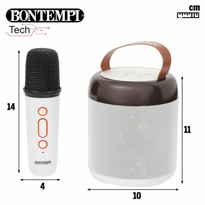 Enceinte avec Microphone Karaoké Bontempi 3