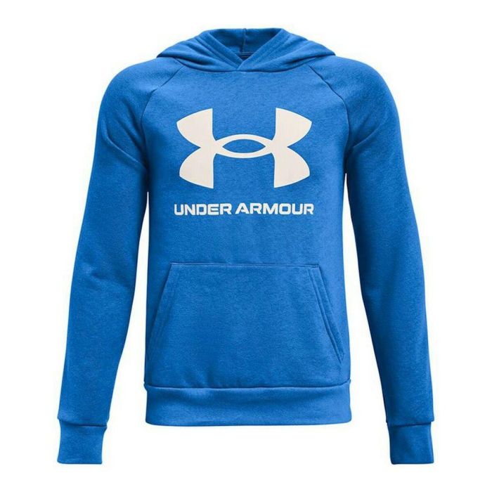 Sweat à capuche homme Under Armour Rival Big Logo Bleu 0 Sweat à capuche homme Under Armour Rival Big Logo Bleu 0