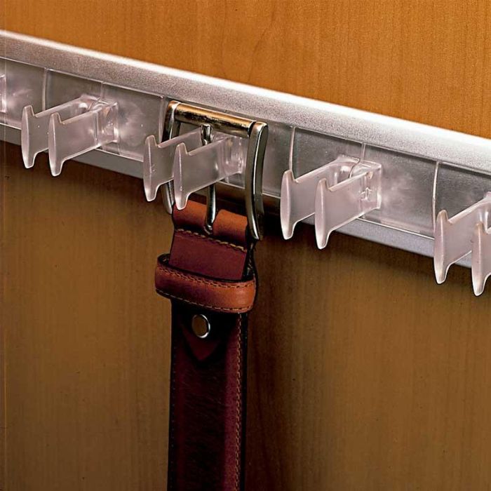 Ergo F Portacinturón Fijo, 7 Ganchos. Elegir Color. Color Transparente Servetto 1