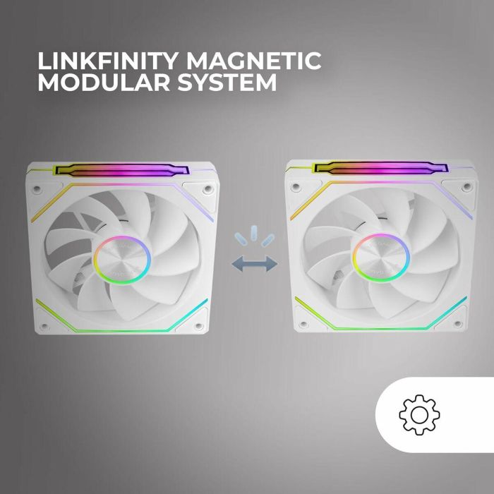 Ventilateur CPU Mars Gaming MF-LINKFINITYKIT2R 3 Ventilateur CPU Mars Gaming MF-LINKFINITYKIT2R 3