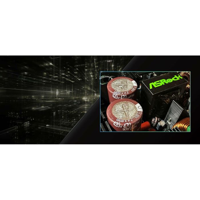 Bloc d’Alimentation ASRock 90-UXP100-GFEAAB 1000 W 80 Plus Gold 3 Bloc d’Alimentation ASRock 90-UXP100-GFEAAB 1000 W 80 Plus Gold 3